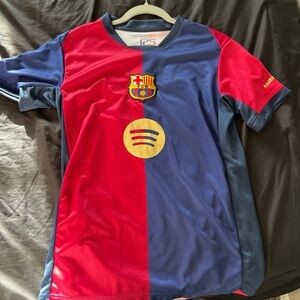 Kids Red and Blue Soccer Jersey